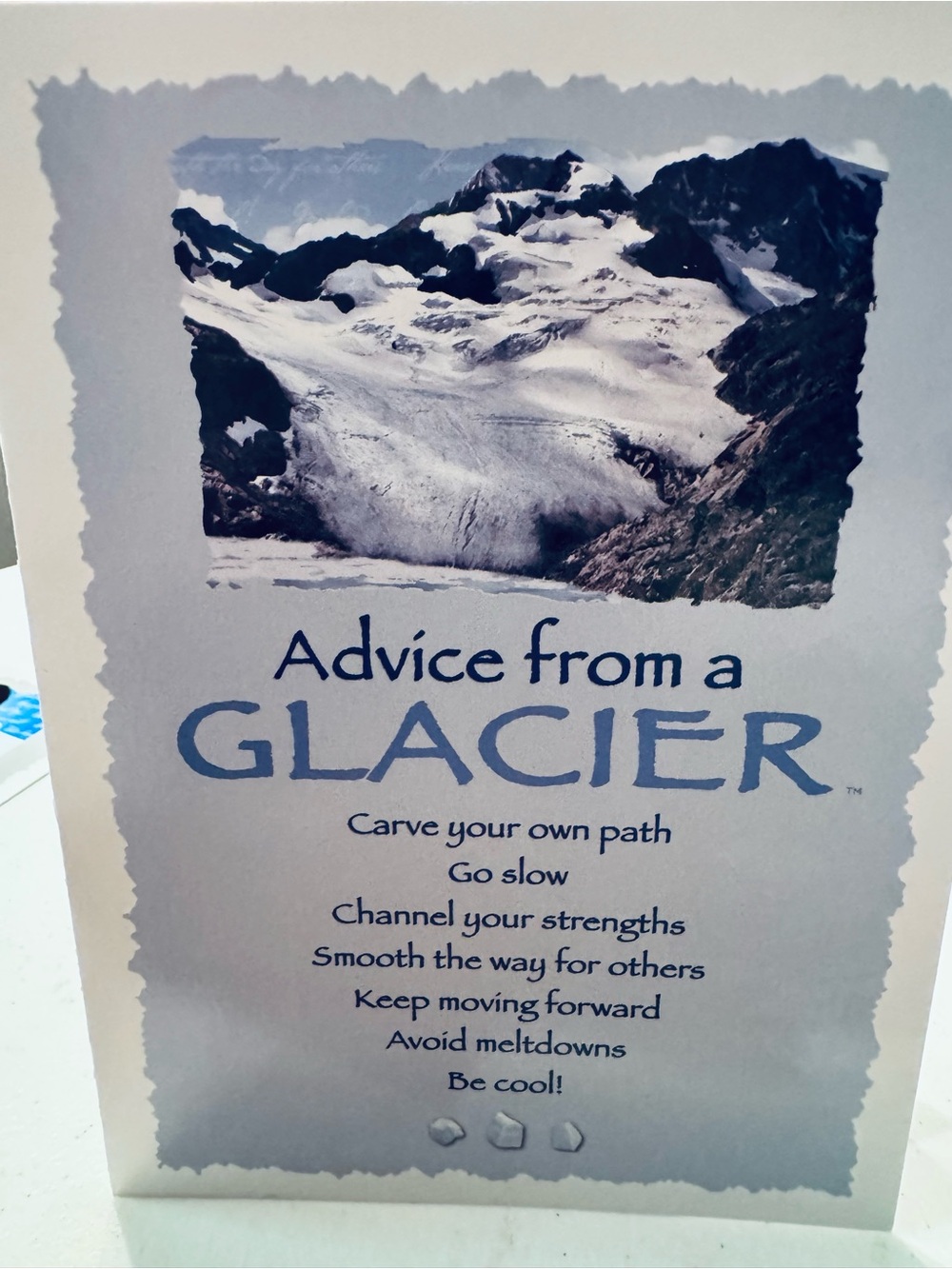 Advice from a Polar Bear,Penguin,Glacier& Sea Turtle Art Print Greeting Card Set - Picture 8 of 13